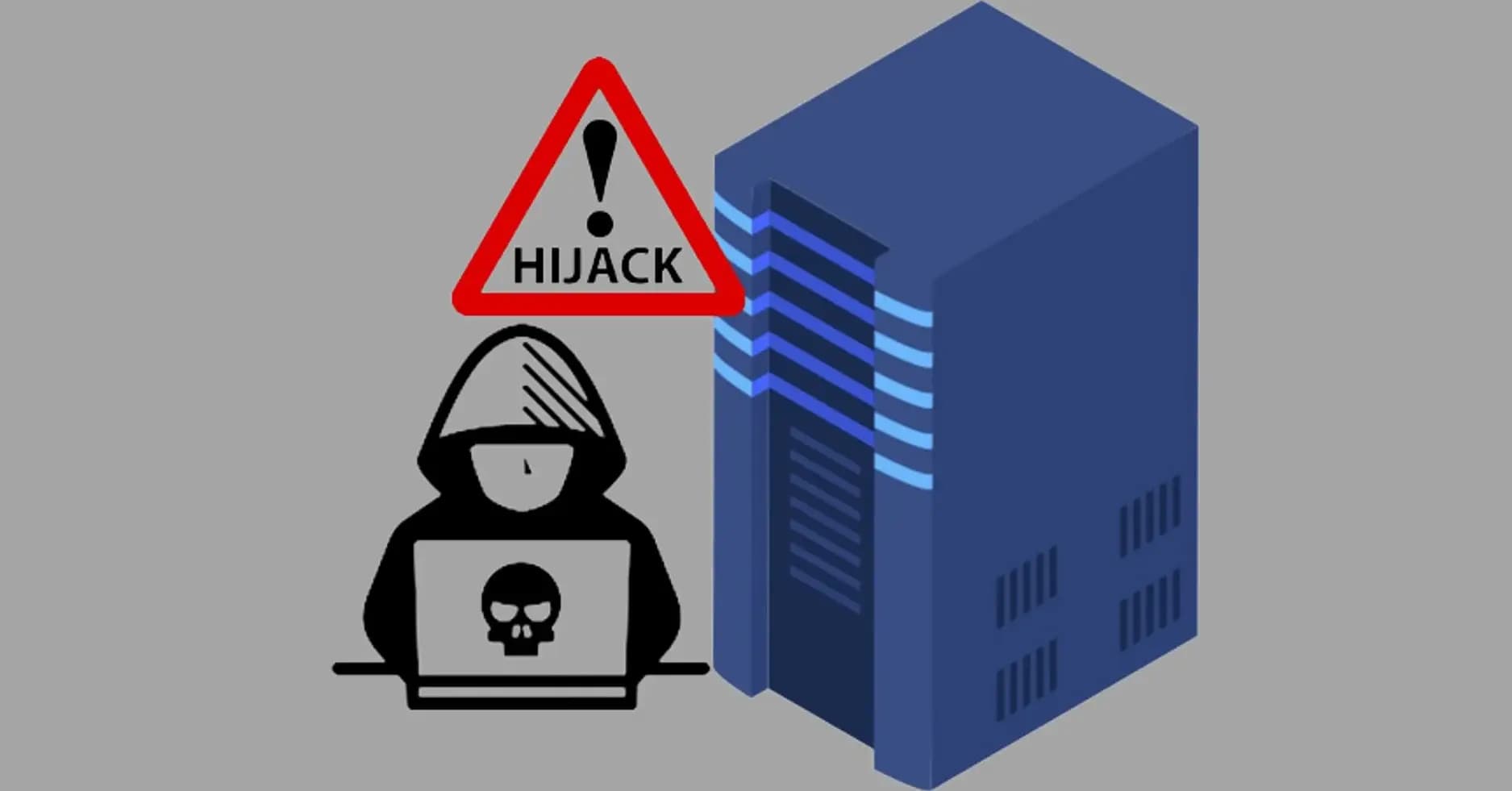 Secure server with digital padlock. Secure server with digital padlock.